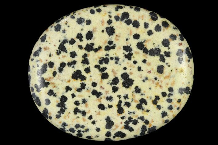 Polished Dalmatian Jasper Worry Stones  - Photo 1